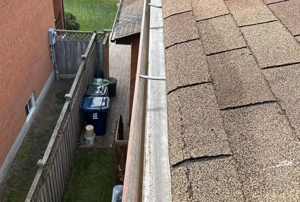 After Eavestrough Cleaning