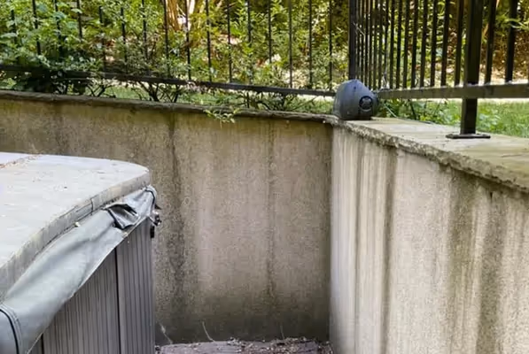 Before Power Washing